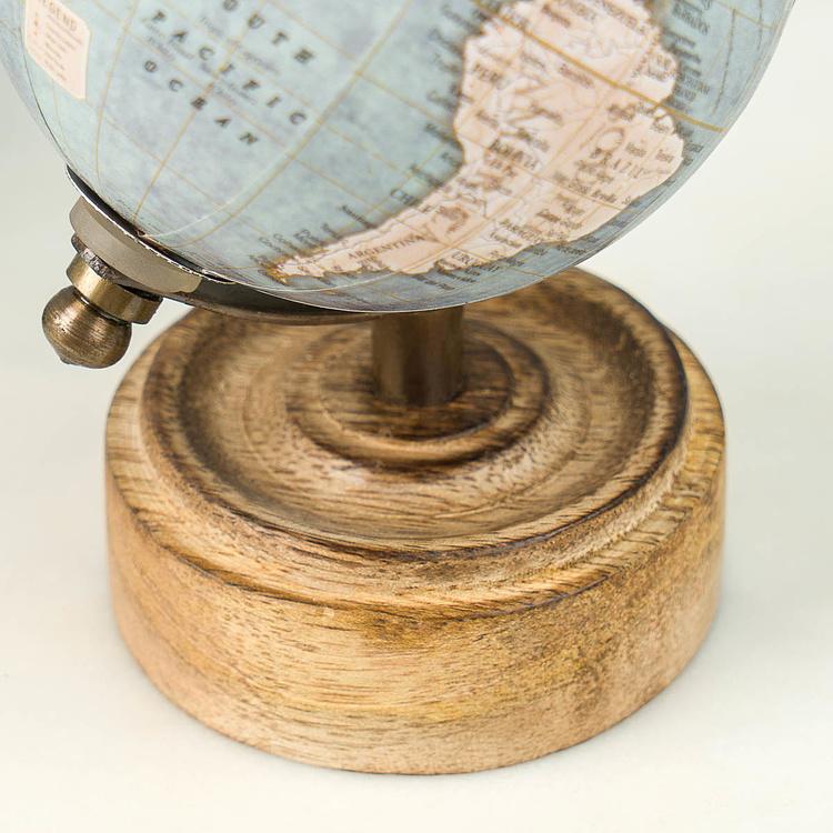 Набор из трёх винтажных глобусов, S Set Of 3 Vintage Globes Small