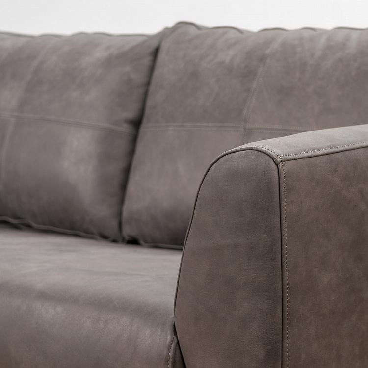 Трёхместный диван Патрик, светлые ножки Patrick 3 Seater, Oak Brown