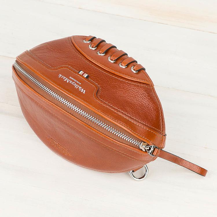 Кожаный несессер-мяч Оболенский Покет Skid Obolensky Pocket