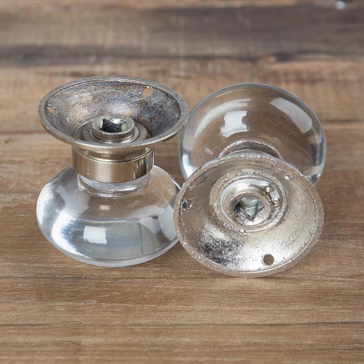 Двусторонняя дверная поворотная ручка Кристальный шар Cristal Ball Swivel Door Knob