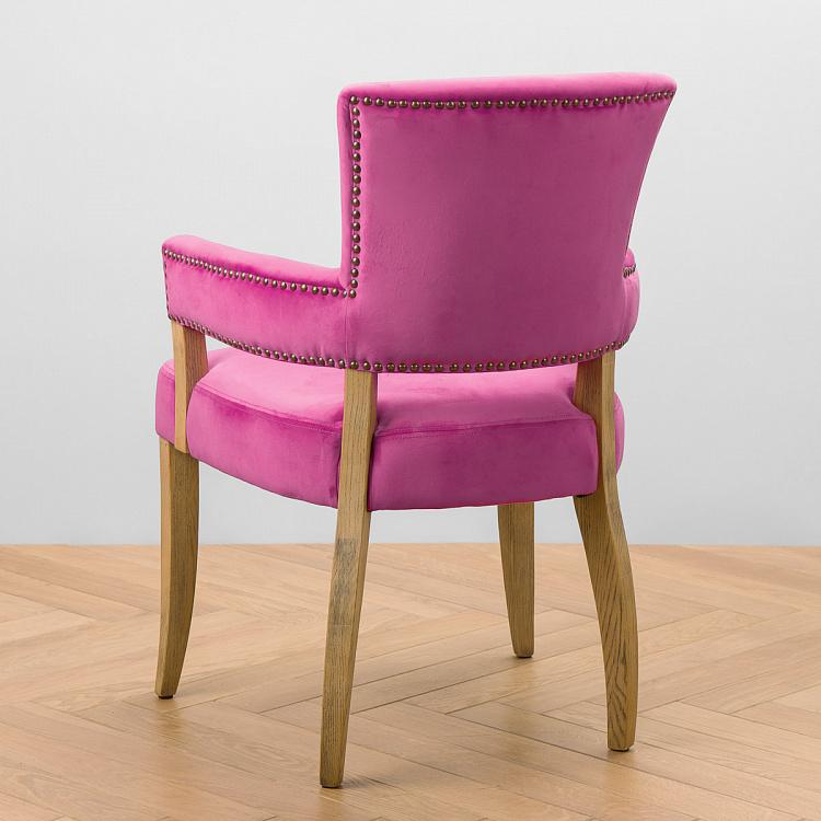 Стул Ньюпорт с подлокотниками, светлые ножки Newport Dining Chair, Oak Brown