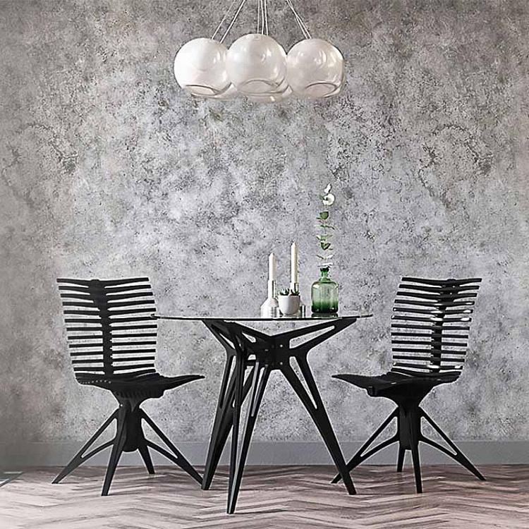 Чёрный стул Скелетон Skeleton Chair Black