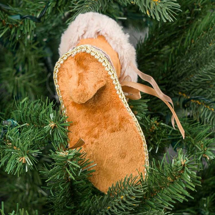 Ёлочная игрушка Сапожок Women's Boot 13 cm
