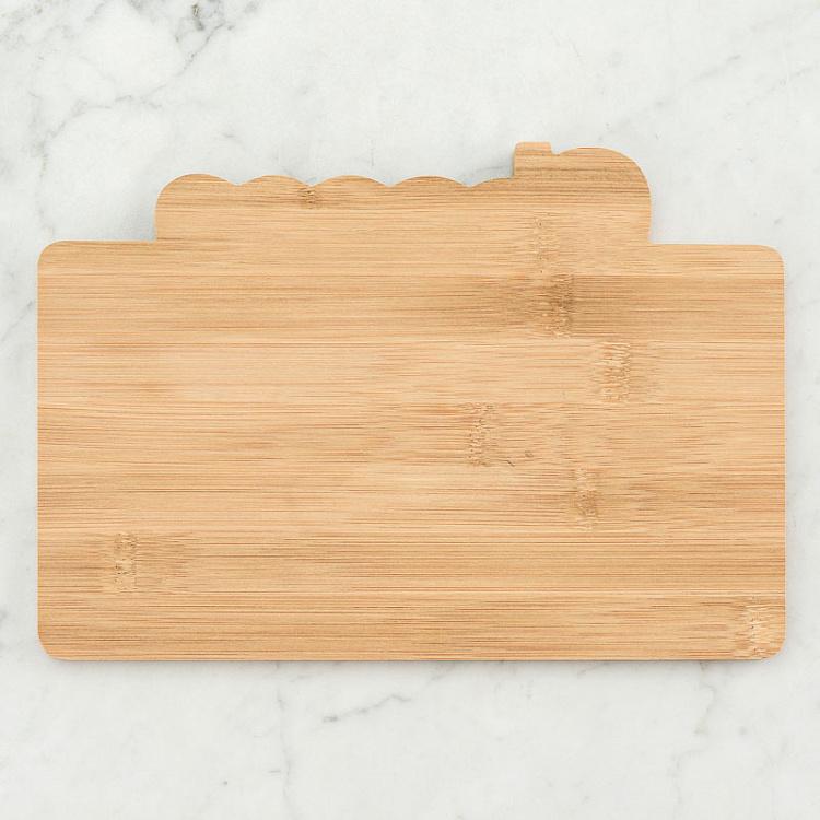 Сервировочная доска из бамбука Сыр Cheese Bamboo Tray