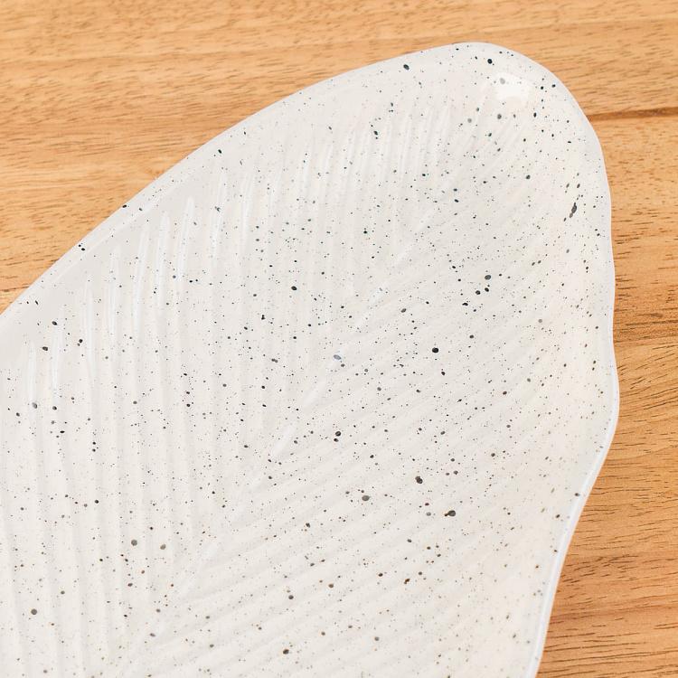 Длинное сервировочное блюдо-лист Зельда, L Zelda Plate Leaf Elongated Large