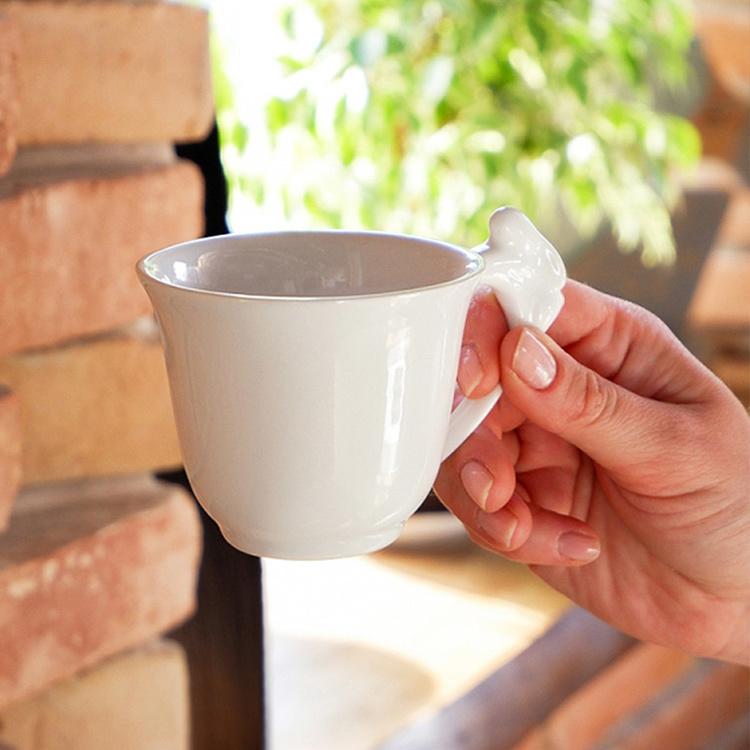 Кофейная пара Белый кролик White Rabbit Coffee Cup And Saucer
