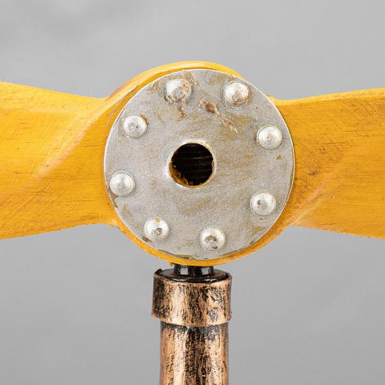 Статуэтка Пропеллер на металлическом основании Propeller On Metal Base