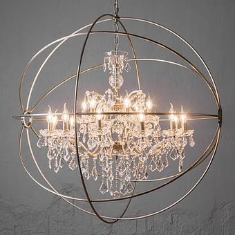 Gyro Crystal Chandelier Medium