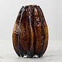 Ваза Carambola Shape Amber Glass Vase Small