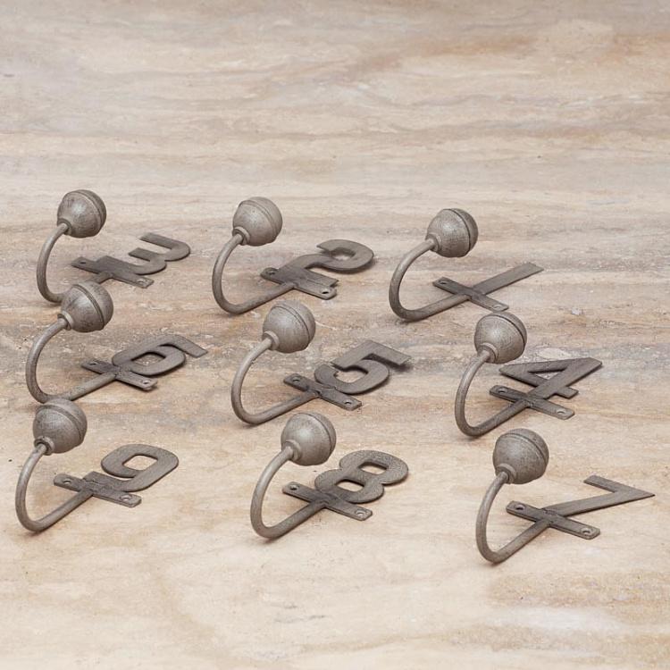 Крючок с цифрой 1 Hook Number 1