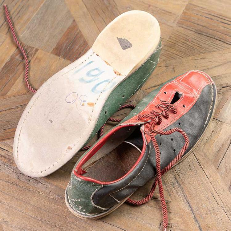 Винтажные ботинки для боулинга 29-30 см Vintage Bowling Shoes 29-30 cm