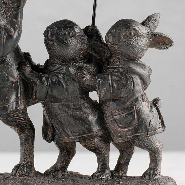 Статуэтка Крольчиха с крольчатами Deco Rabbit With Kids