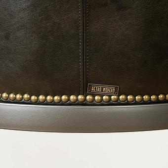 Барный стул Cosmopolitain Barstool RM натуральная кожа Old Kaprys