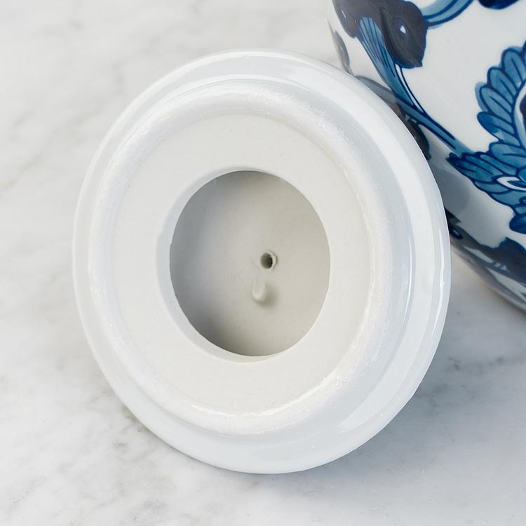 Ваза Луук с крышкой и ручной росписью  Lidded Vase Luuk Hand Painted