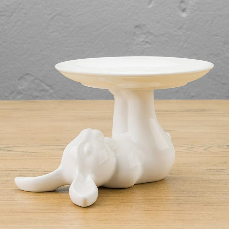 Сервировочная подставка Кролик, S Decorative Plate Rabbit Small