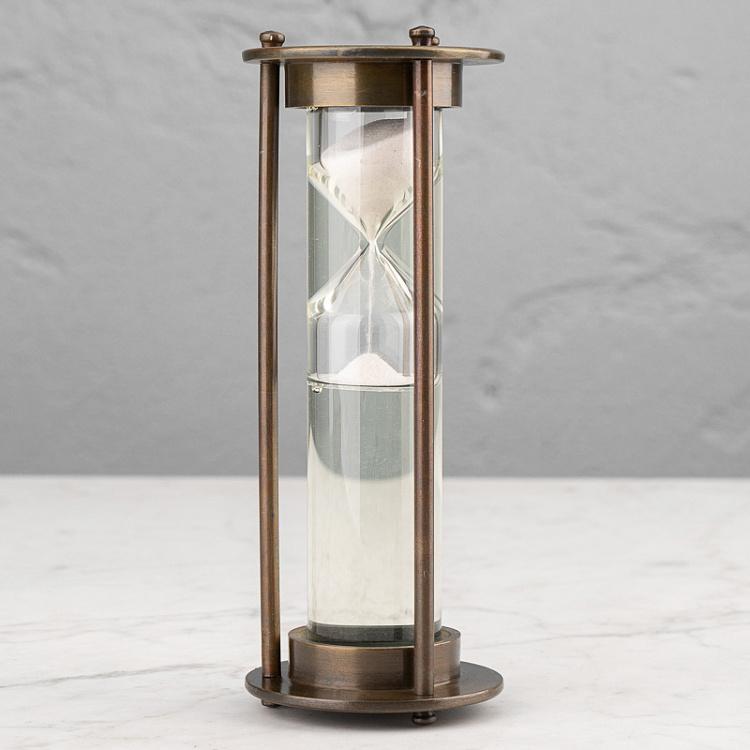 Декоративные песочные часы 2 Minutes Sandtimer Nickel Patina