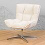 Кресло Center Swivel Office Chair, Silver Metal Base RM