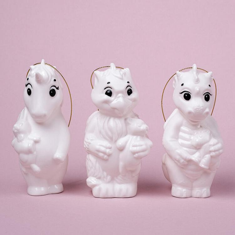 Коллекционная ёлочная игрушка Дракоша Dragon Collectible Toy 13 cm