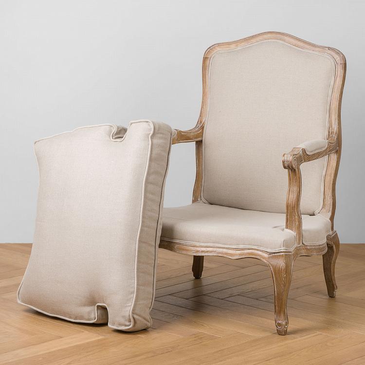 Кресло Мари, песочные ножки Marie Armchair, Oak Sandwashed
