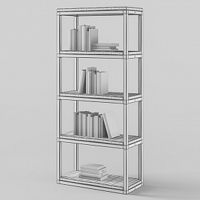 Стеллаж Axel Single Bookcase