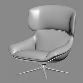 Кресло Belfiore Wing Swivel Armchair