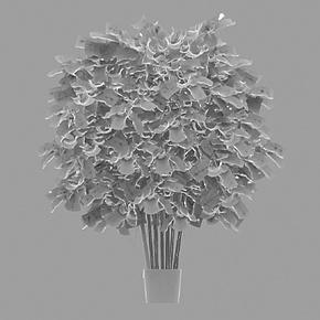 Искусственное растение Undersized Multi Barreled Ficus Benjamina 100 cm