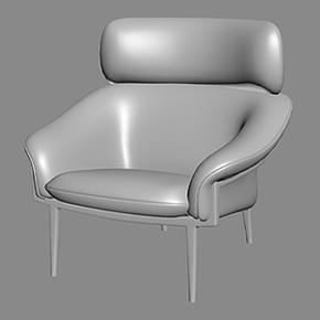 Кресло Morgano High Back Armchair
