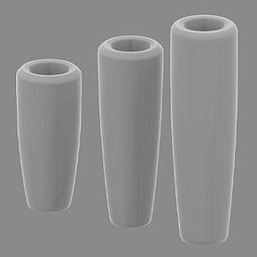 Кашпо Effectory Wow Tall Pot Cappuccino